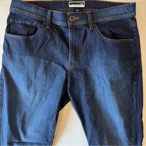 Travis Mathew Dark Blue Straight Jeans